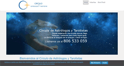 Desktop Screenshot of circulodeastrologosytarotistas.com